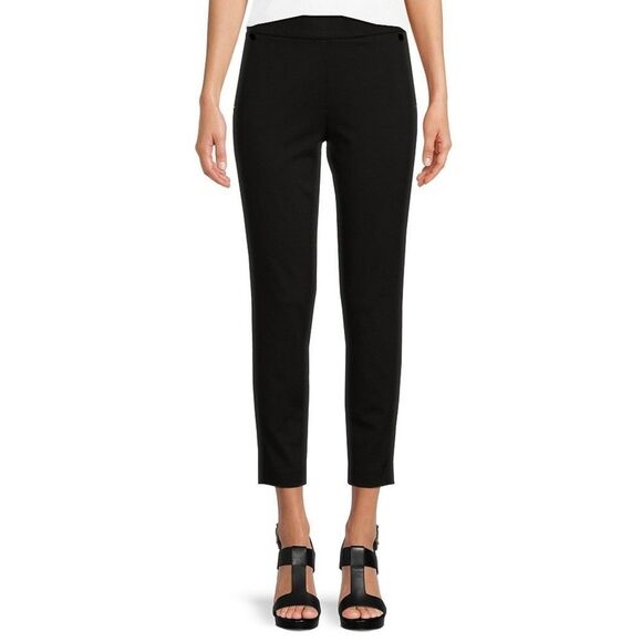 Michael Kors Black Ankle Cropped Pants